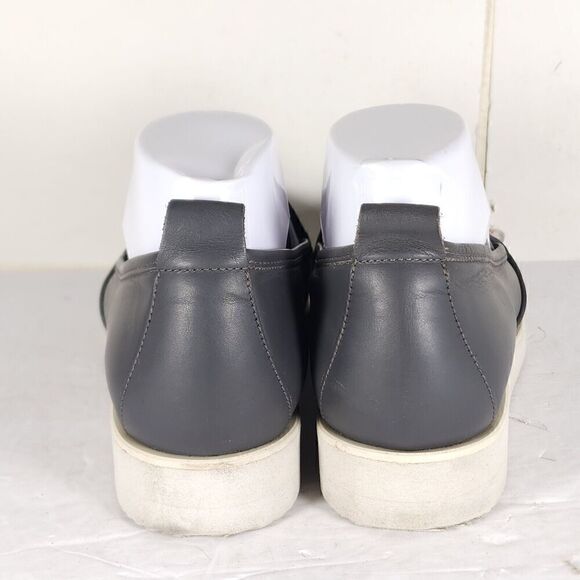 Everlane Women's The Street US 9 Dark Gray Leather Slip On Loafer Shoes Italy - Picture 10 of 15